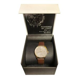 Citizen Eco Drive Dress Classic Watch with Leather Strap 40mm, BM7593-09X